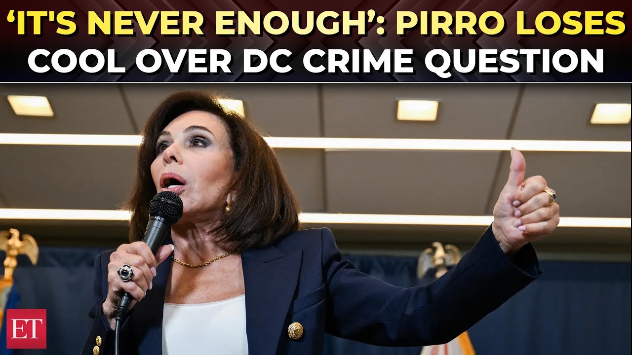 ‘Stop it!’: Jeanine Pirro gets into fiery exchange with reporter over question on DC crime crackdown