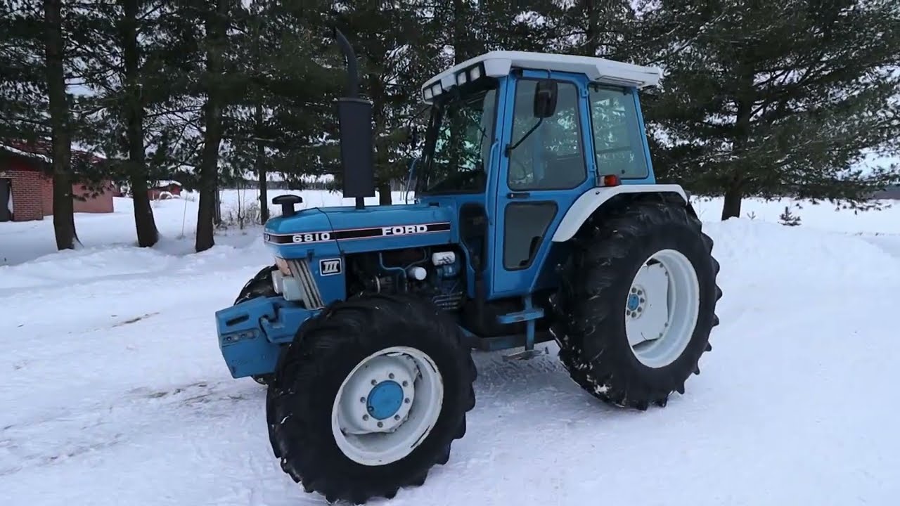 Koneanti Oy / Ford 6810 Mark3 vuosimallia 1989