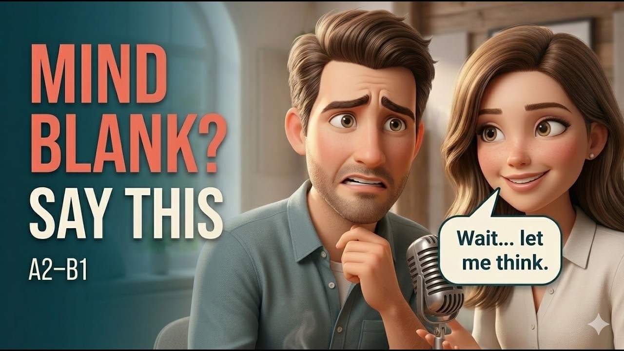 Talking About Awkward Situations in English | What to Say When You Freeze (A2–B1)