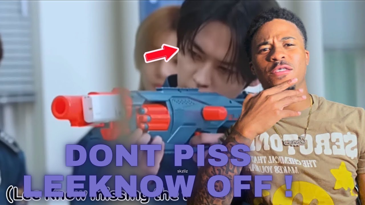 REACTING TO: ‘STRAY KIDS TESTING LEE KNOW PATIENCE FOR 8 MINUTES STRAIGHT 😂