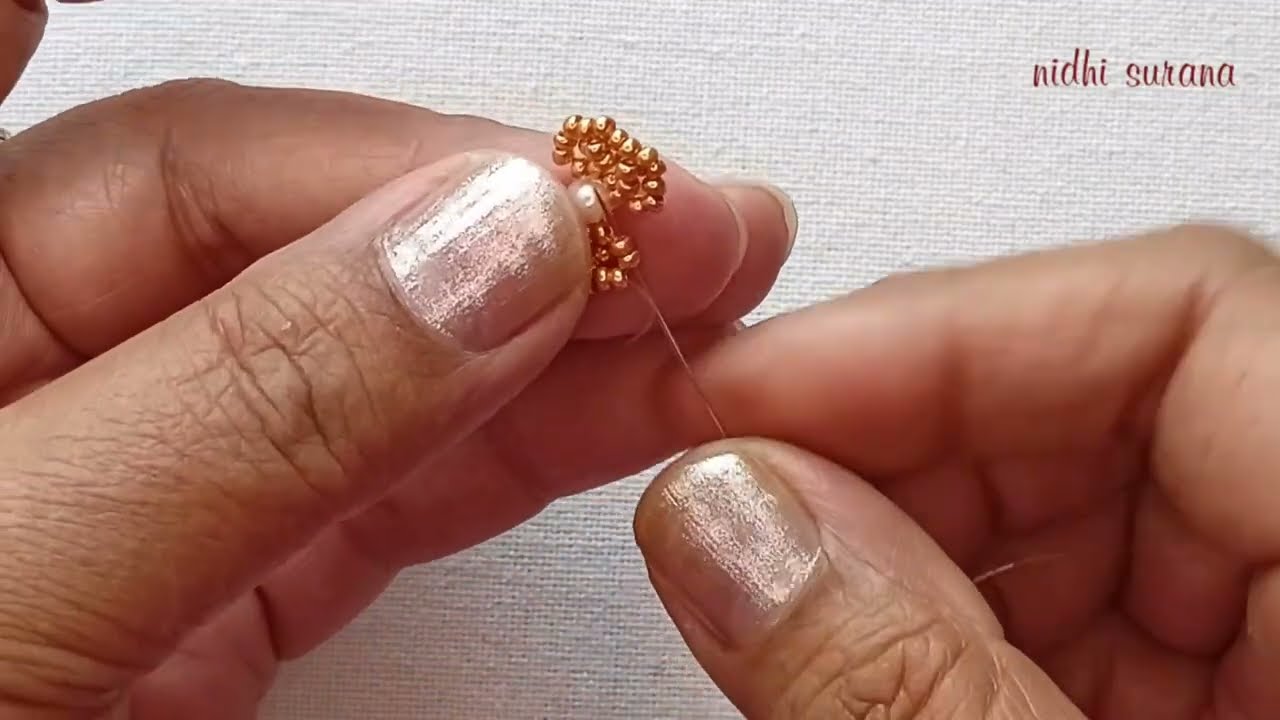 Midnight Bow Drop Earrings, Beaded jewellery step by step tutorial, Diy 