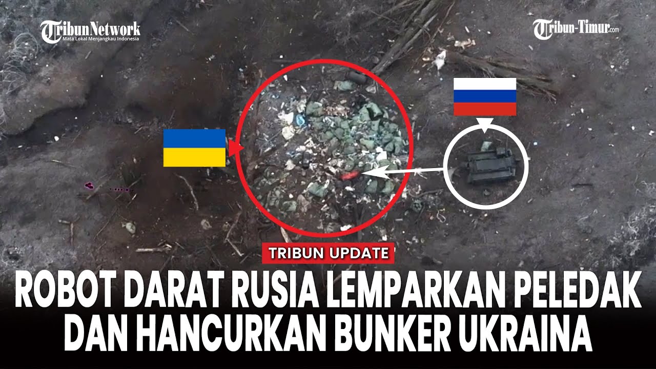 NRTK Kurier Rusia Antar Paket 'Bom' ke Posisi Tentara Ukraina