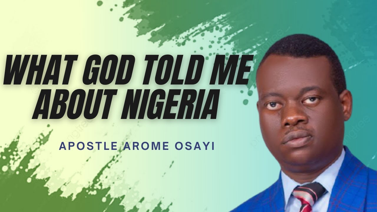 APOSTLE AROME OSAYI PROPHECY ABOUT NIGERIA AT THE #CONVERGENCELAGOS | June 2021
