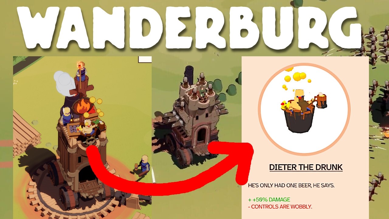 Kann ich Wanderburg durchspielen ohne zu lenken?