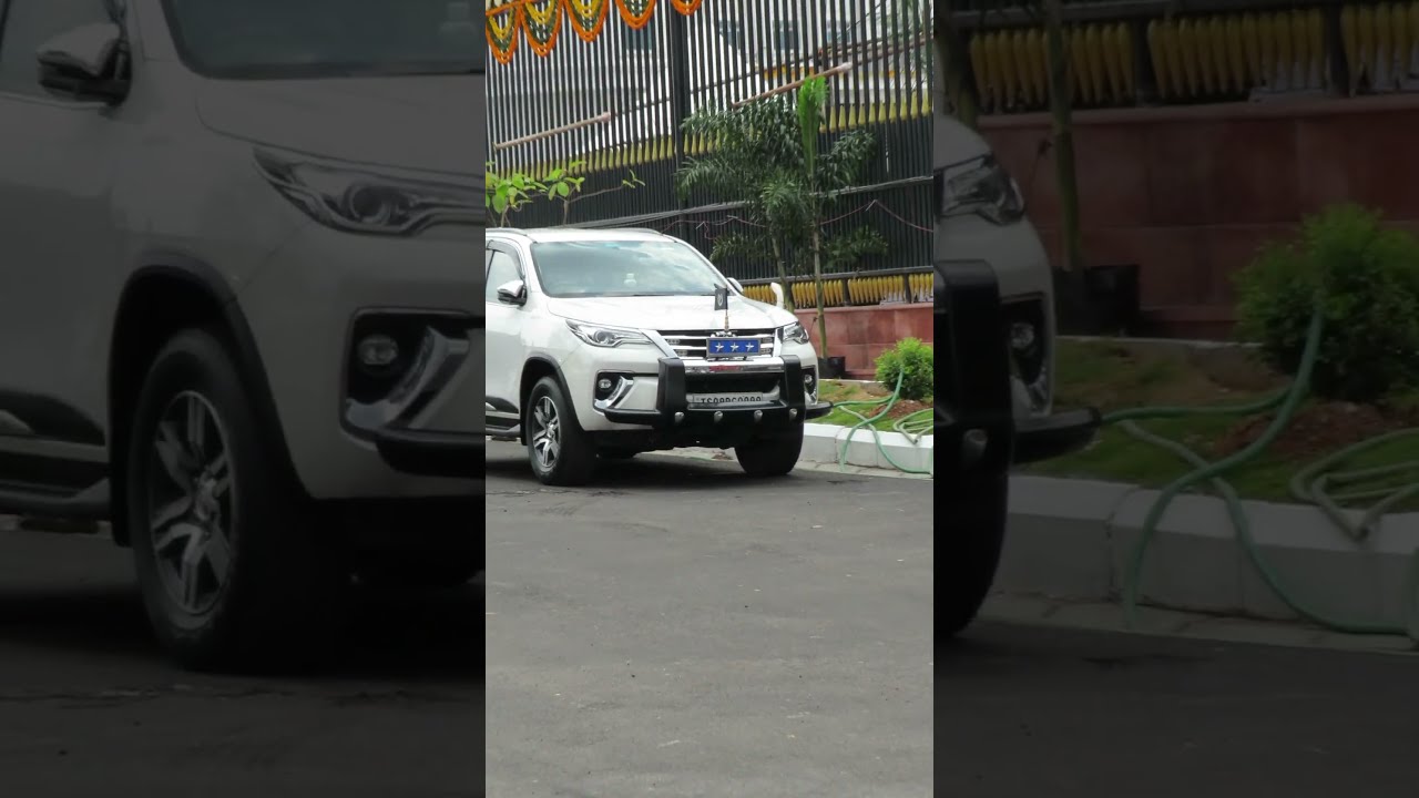 Director General of Police 3 Star IPS Fortuner #shorts