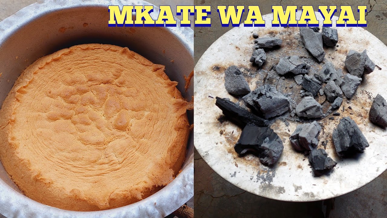 MKATE WA MAYAI BILA KUTUMIA KIFAA MAALUM/MKATE WA MAYAI KWA KUTUMIA MKAA #Eidrecipe