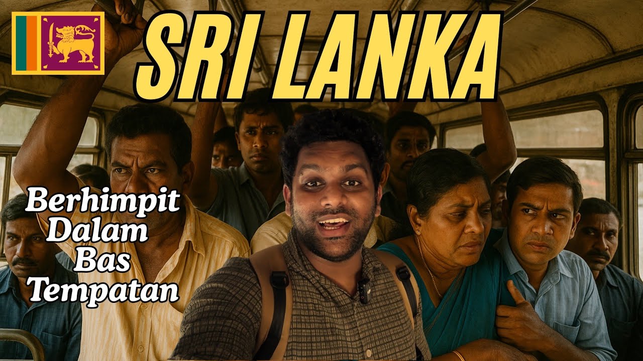 Aku Naik Bas Tempatan Sri Lanka – Macam Tin Sardin ! | Ep 1 | Sri Lanka 2025
