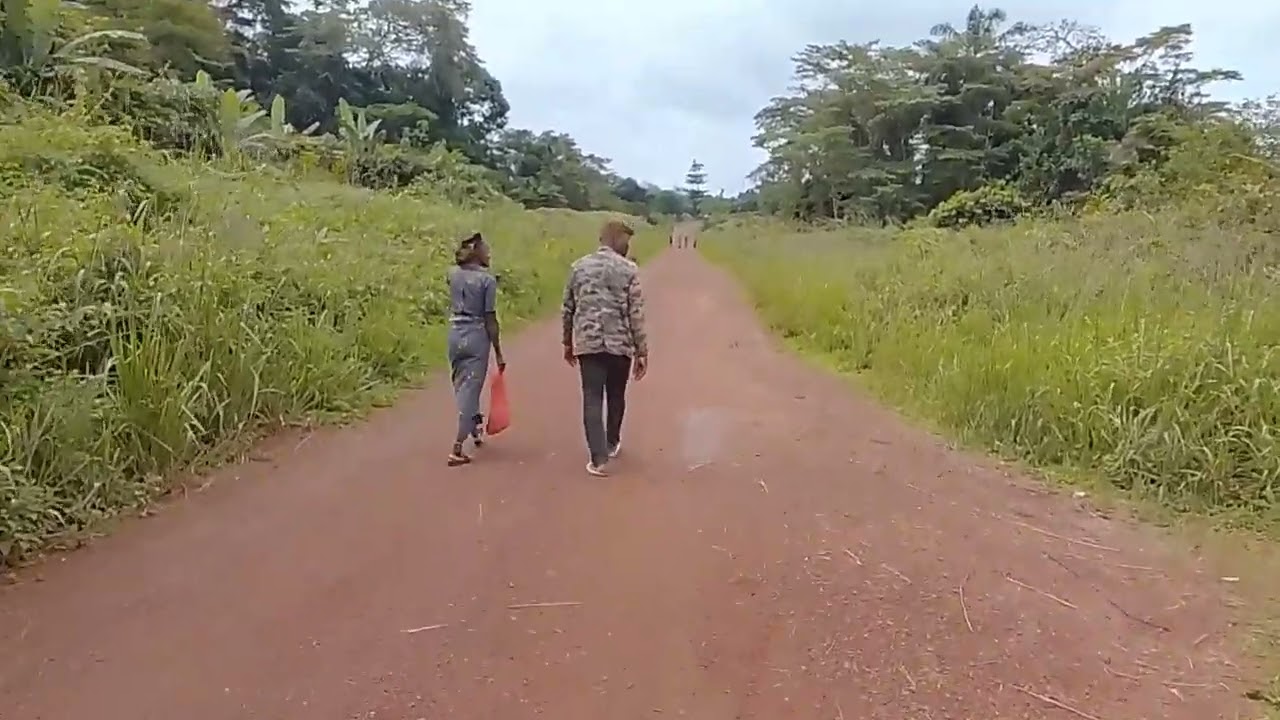 La rivière KENGUÉ à 40 km de ZANAGA dans le département de la lékoumou.