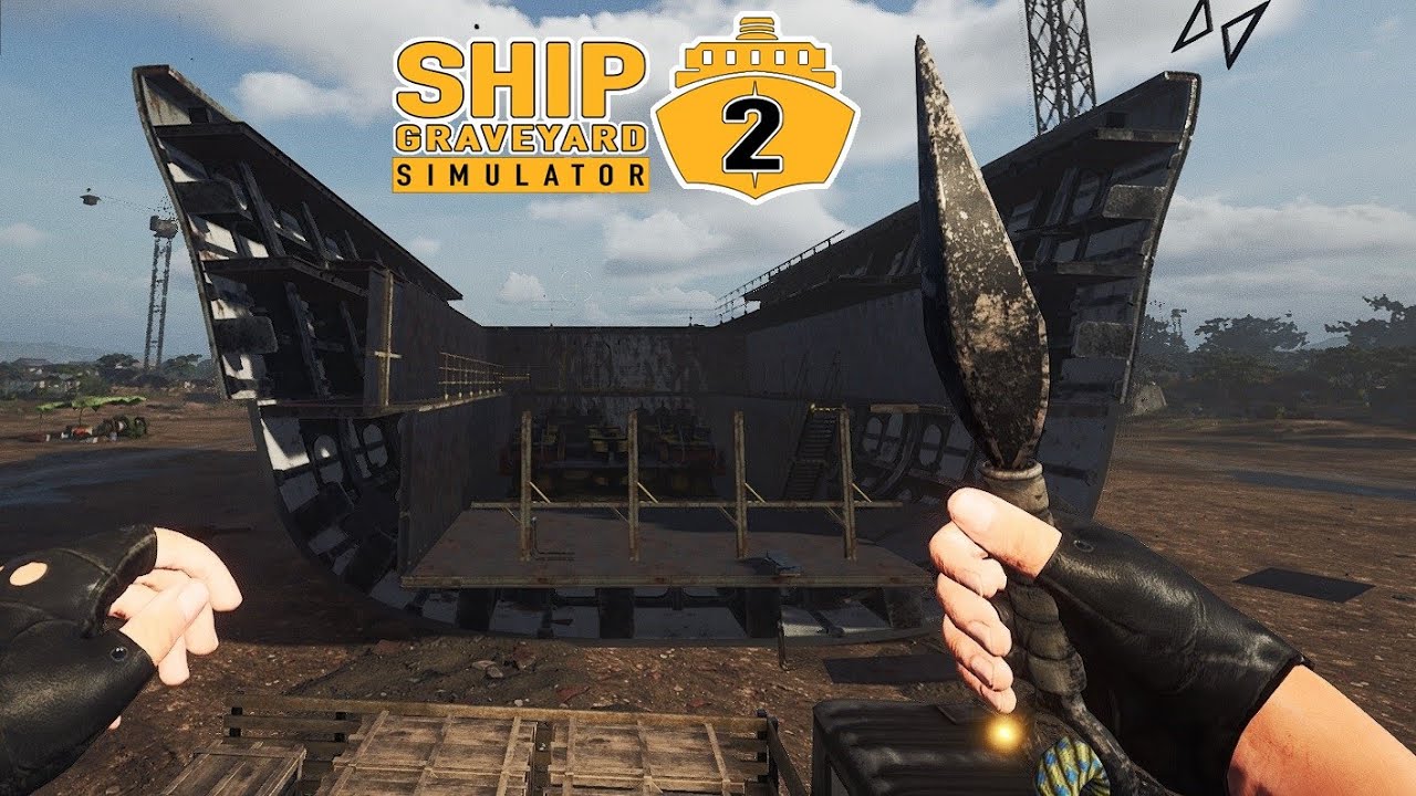 Nearing Massive Ship's End ~ Ship Graveyard Simulator 2
