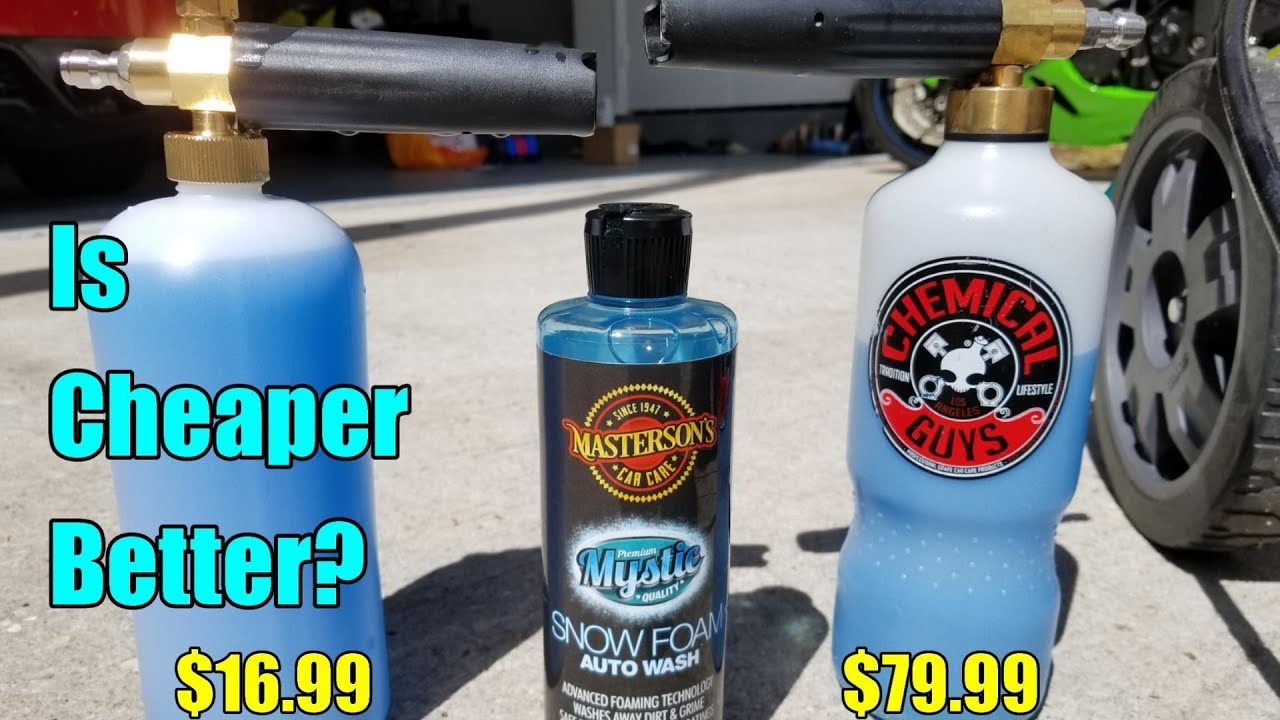Chemical Guys Torq Foam Cannon VS Amazon Foam Cannon Comparison!