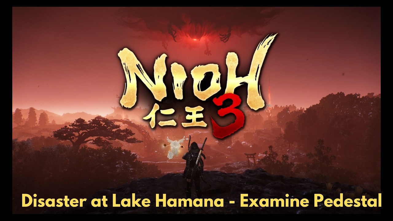 Nioh 3 - Disaster At Lake Hamana - Examine Pedestal