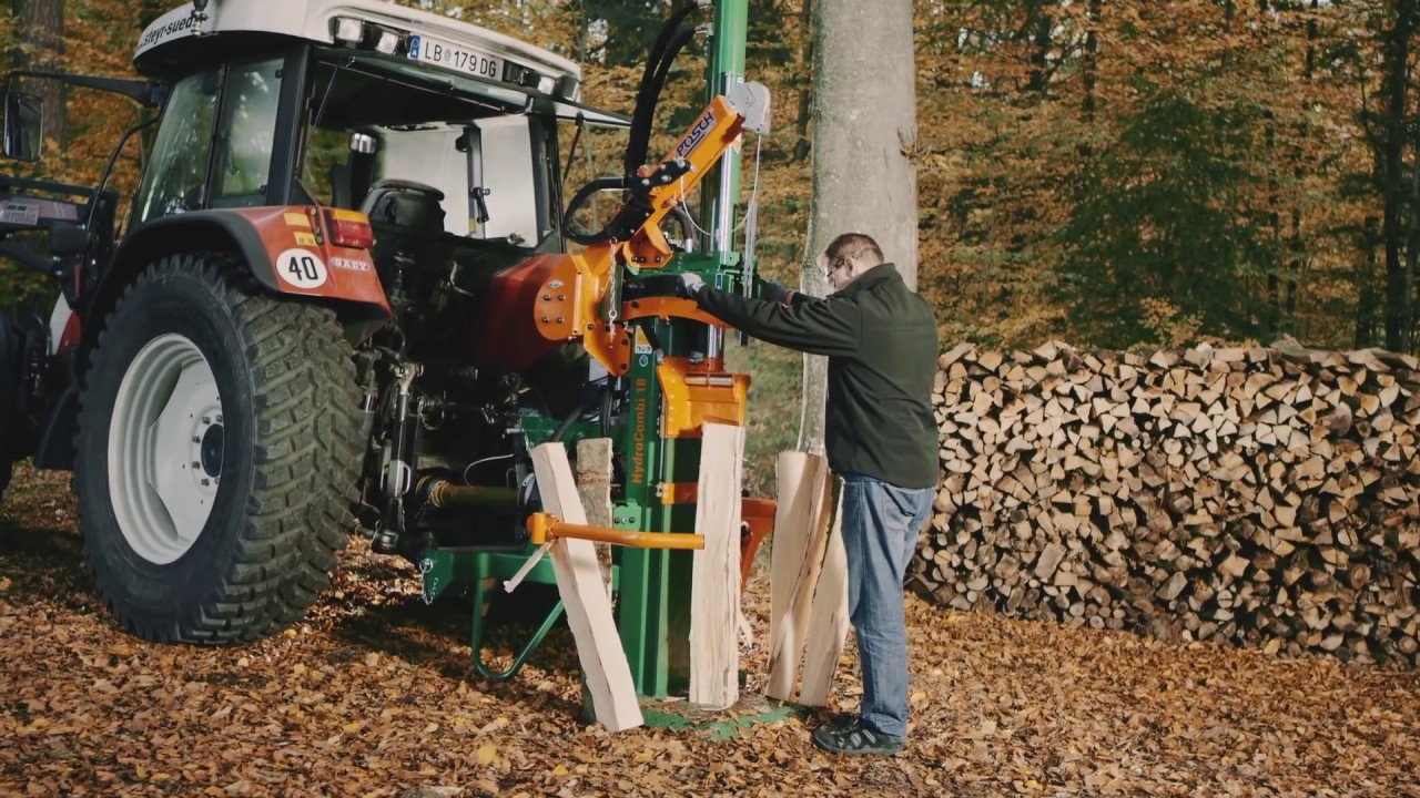 Holzspalter f&uuml;r Zapfwelle 