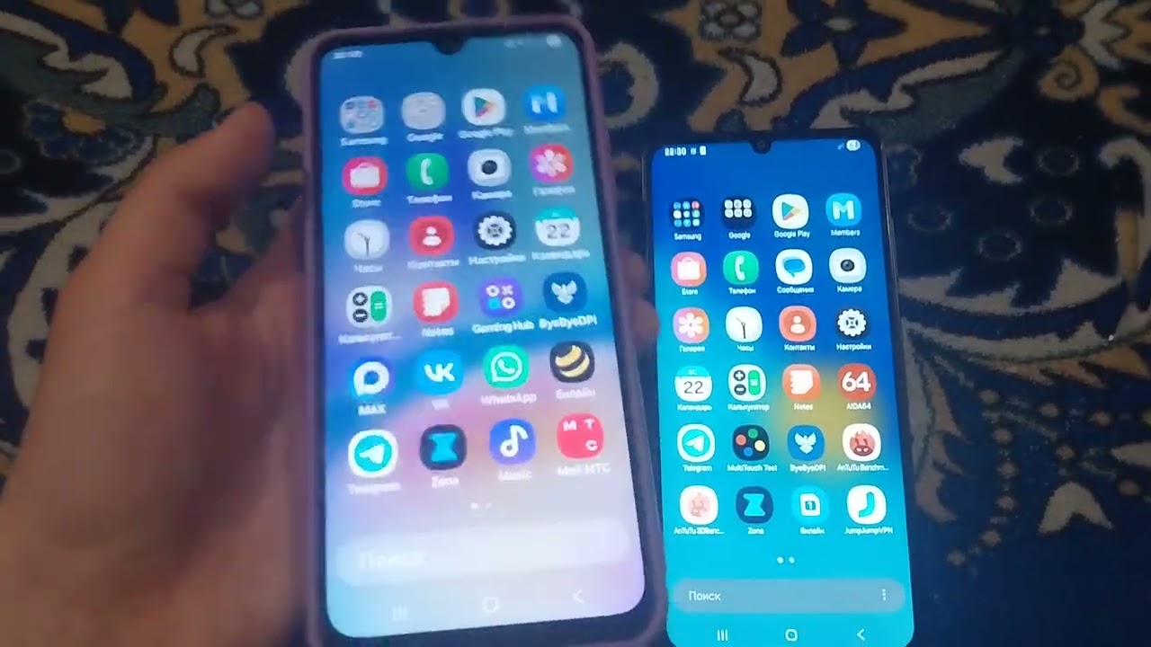 Сравнение телефонов Samsung Galaxy A05S (2023) и Samsung Galaxy А06 (2024)
