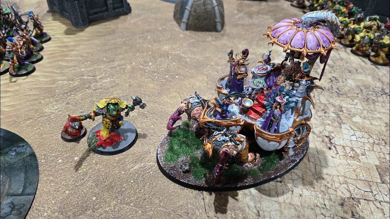 AoS Battle Report: Zoggrok's Ironmongerz vs. Hedonites of Slaanesh