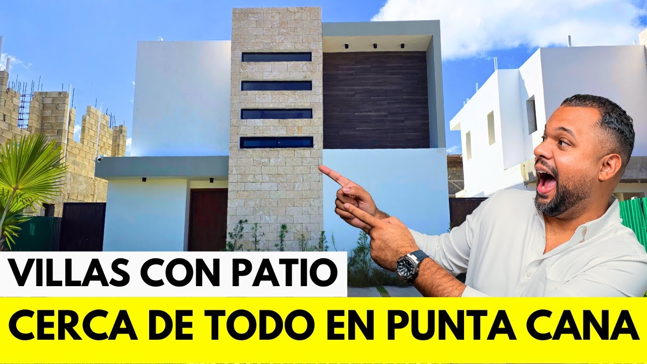 TE ENCATARAN ESTAS VILLAS EN PUNTA CANA
