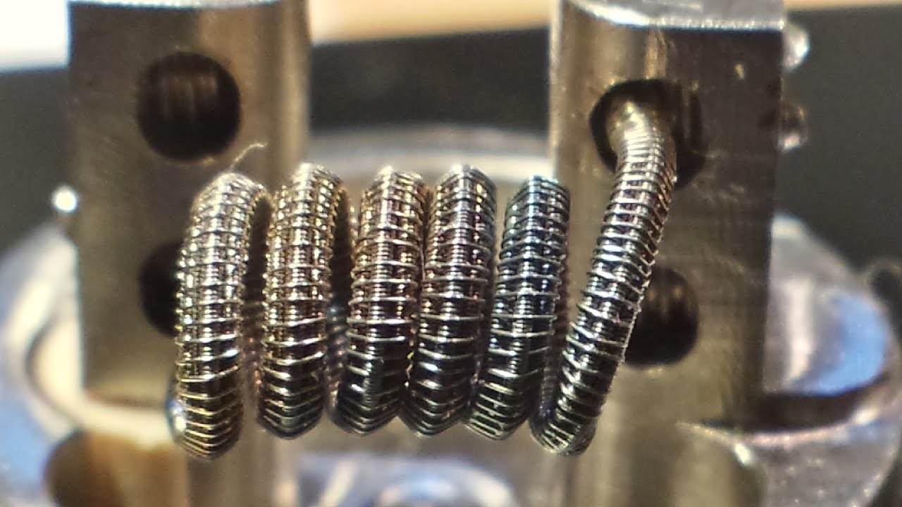(Turbine Clapton Spaced) Claptoned Staggered Fused Clapton That Wraps Itself