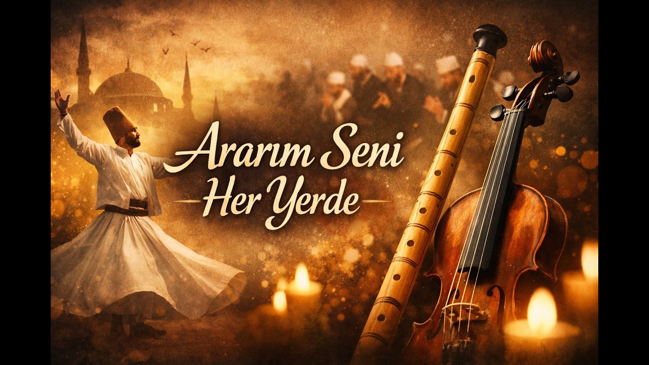 Ararım Seni Her Yerde | Ney & Keman Eşliğinde İlahi | Sadettin Kaynak Sözleri