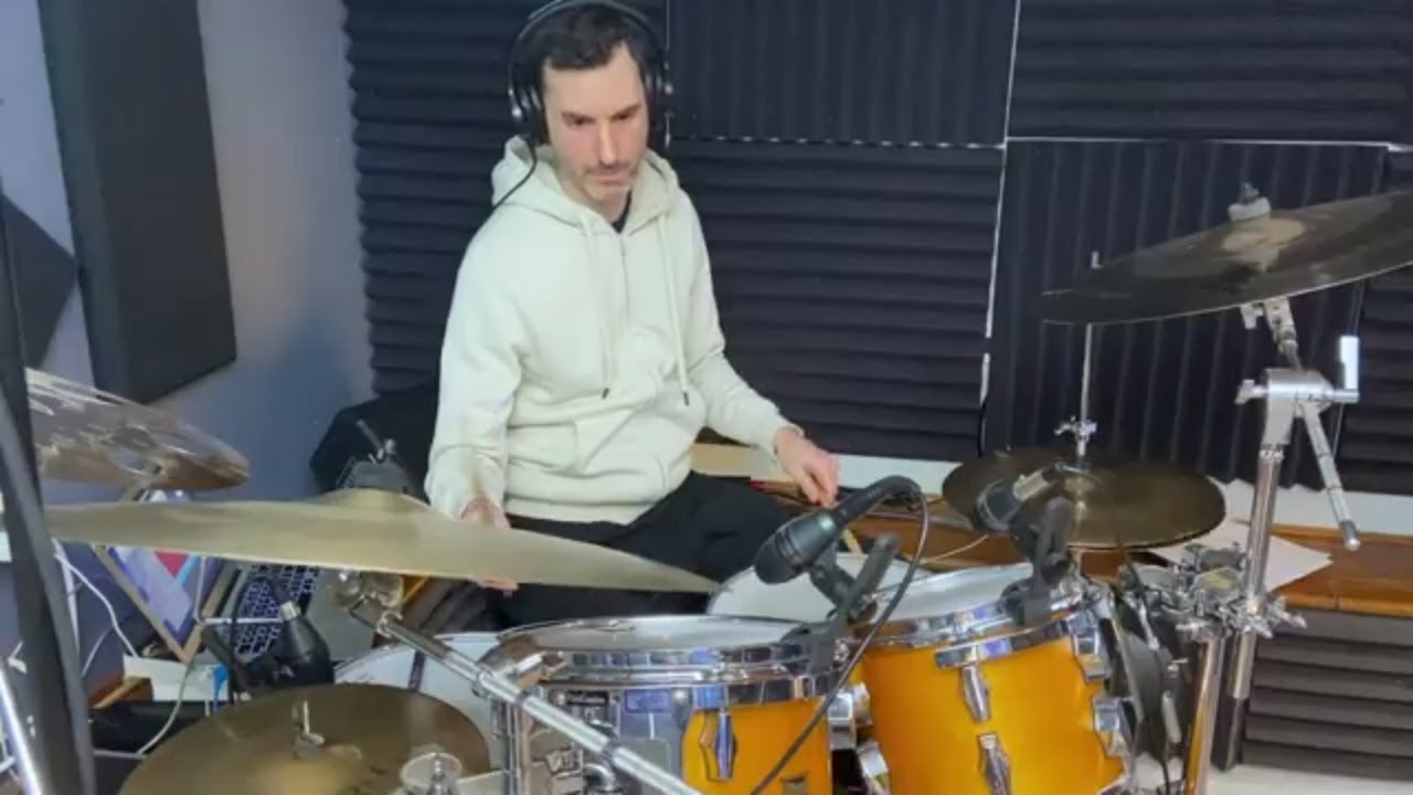 Breonna - Sons of the Mellow Mafia (2025) Drum Cam from Studio