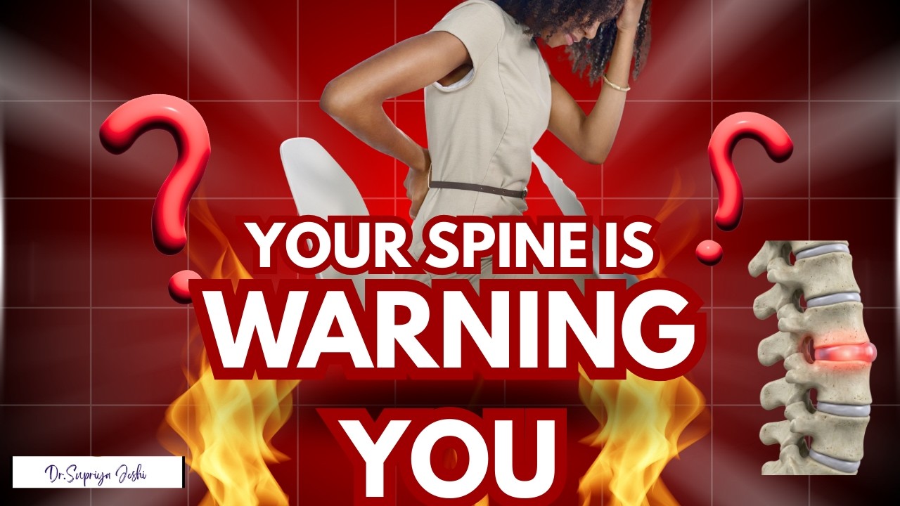 Slip Disc Isn’t Sudden – How to Prevent It with Posture, Exercise & Physio | Dr. Supriya Joshi