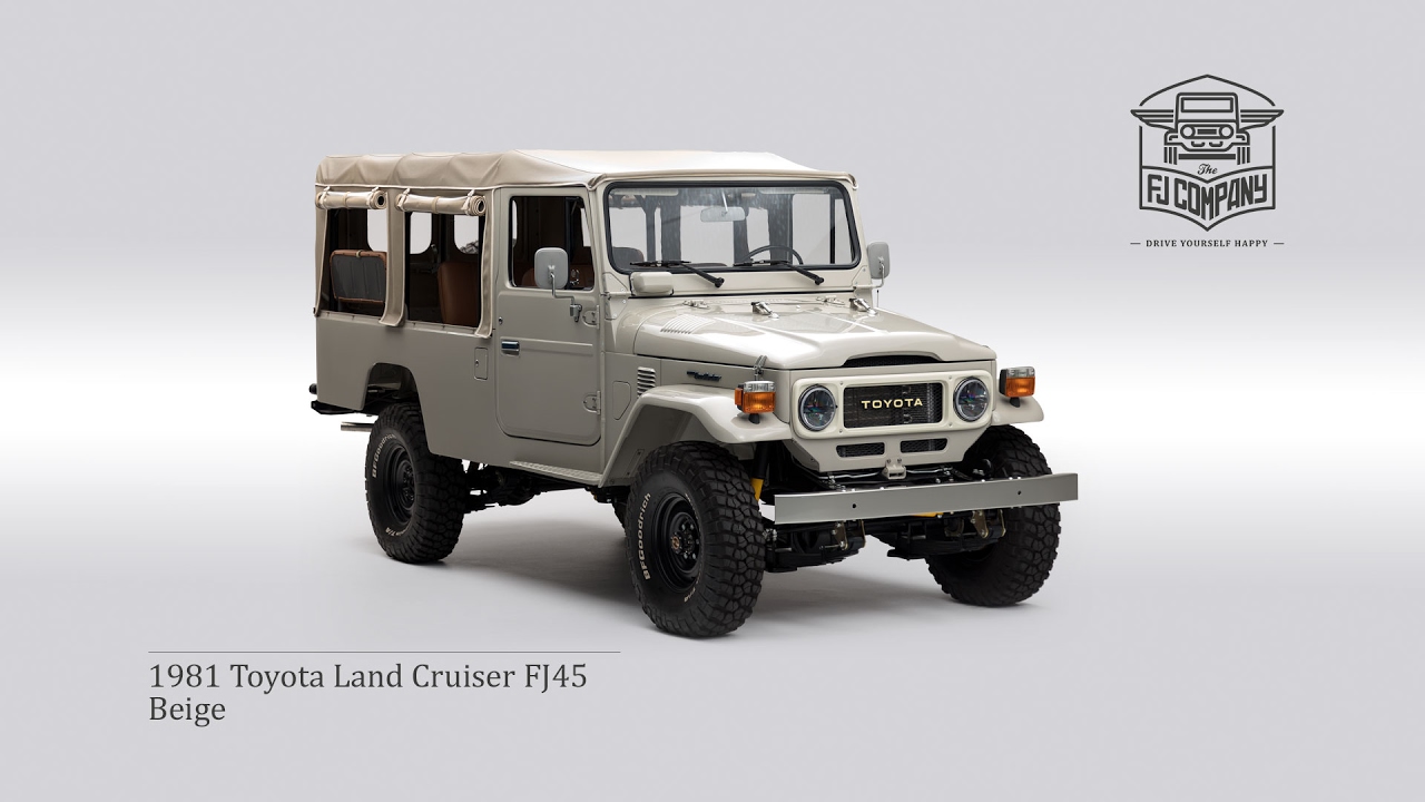 1981 Toyota Land Cruiser FJ45 Beige