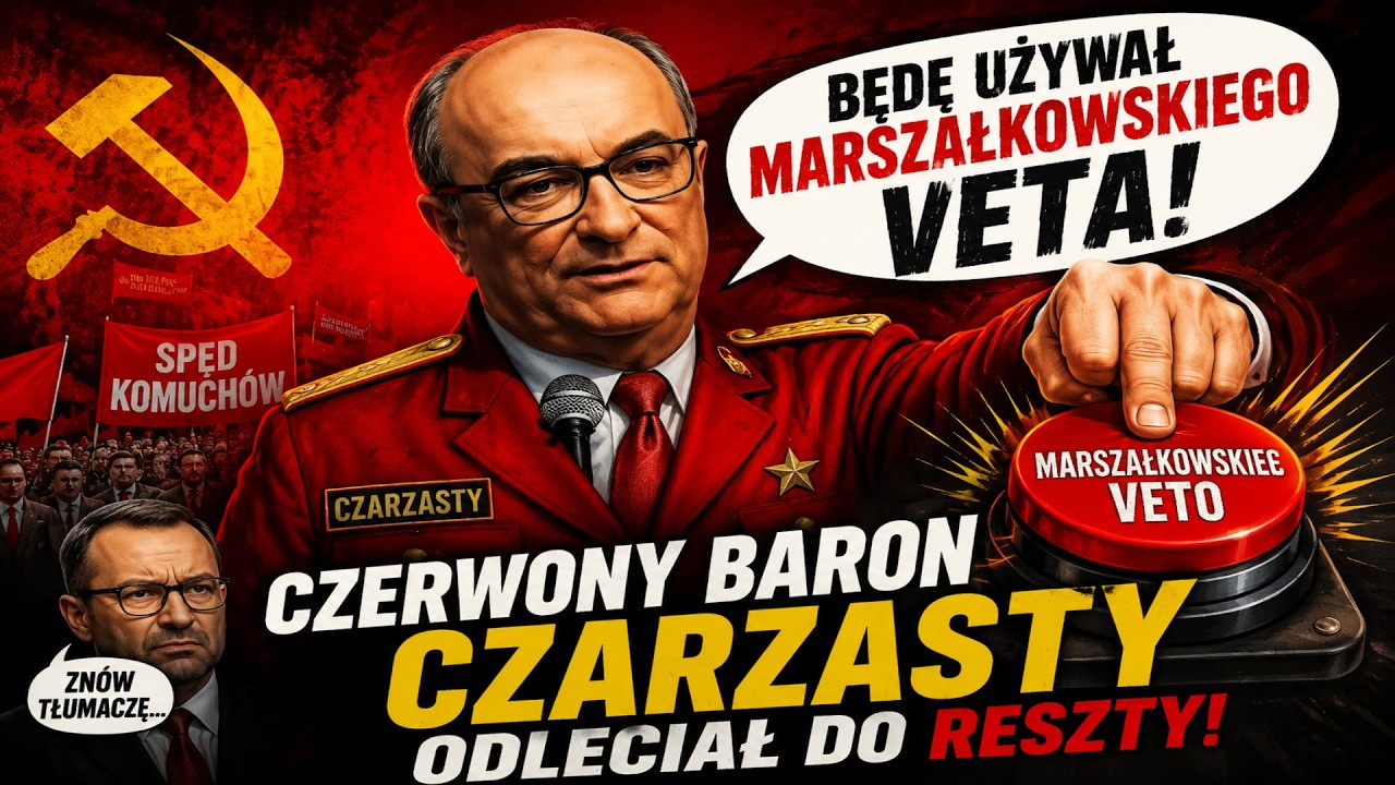 Czerwony Baron Czarzasty na spędzie komuch&oacute;w o WECIE!✊
