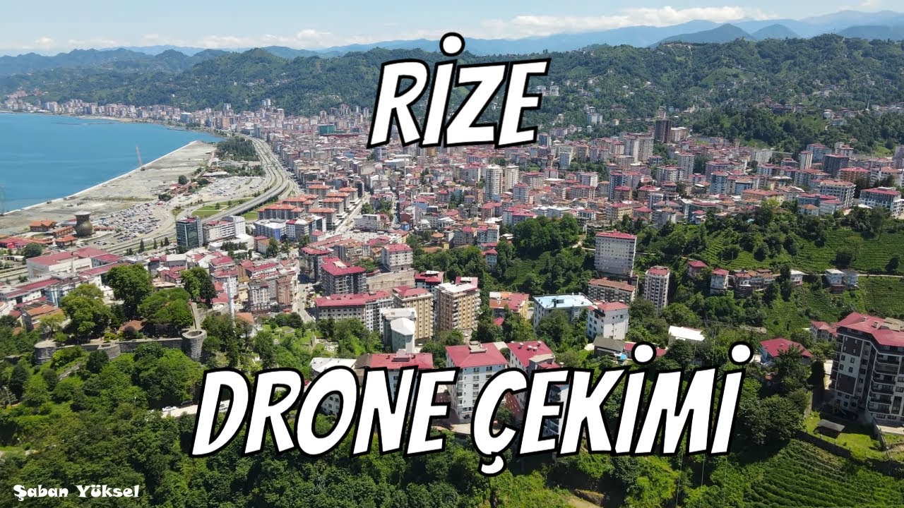 RİZE MERKEZ DRONE ÇEKİMİ #rize