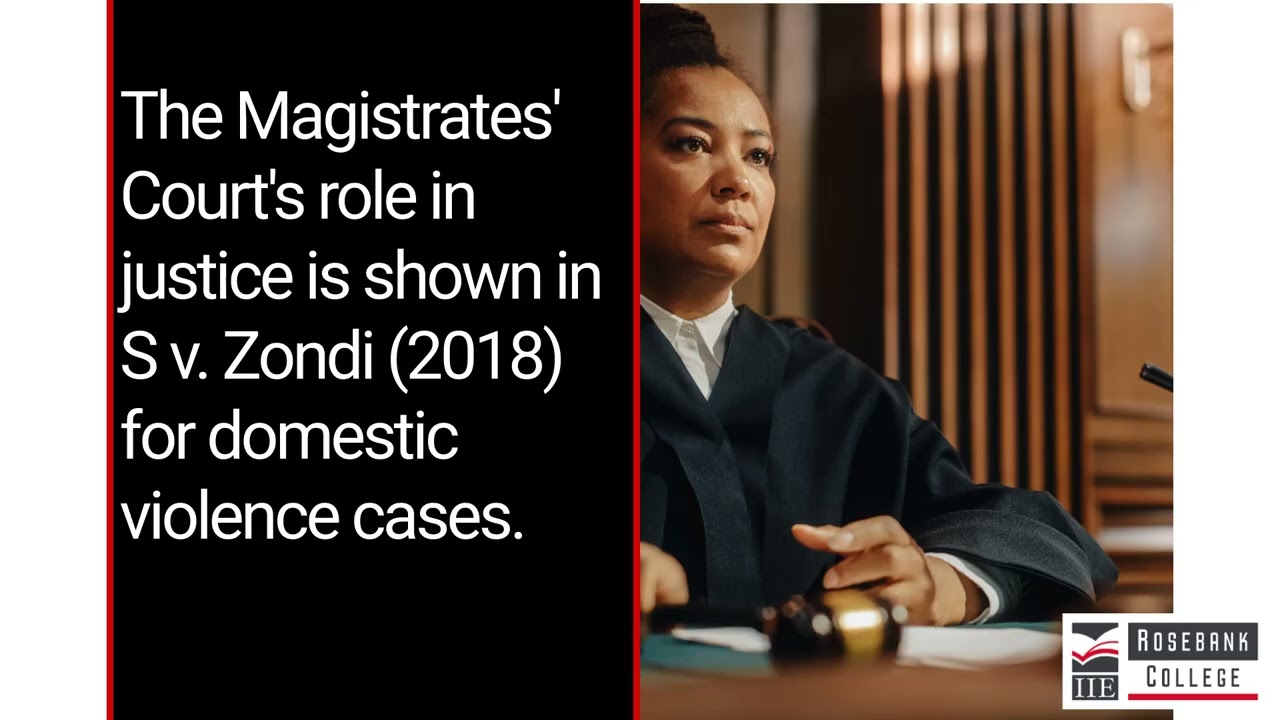 Explain the structure of the South African courts (LU2/LO2)