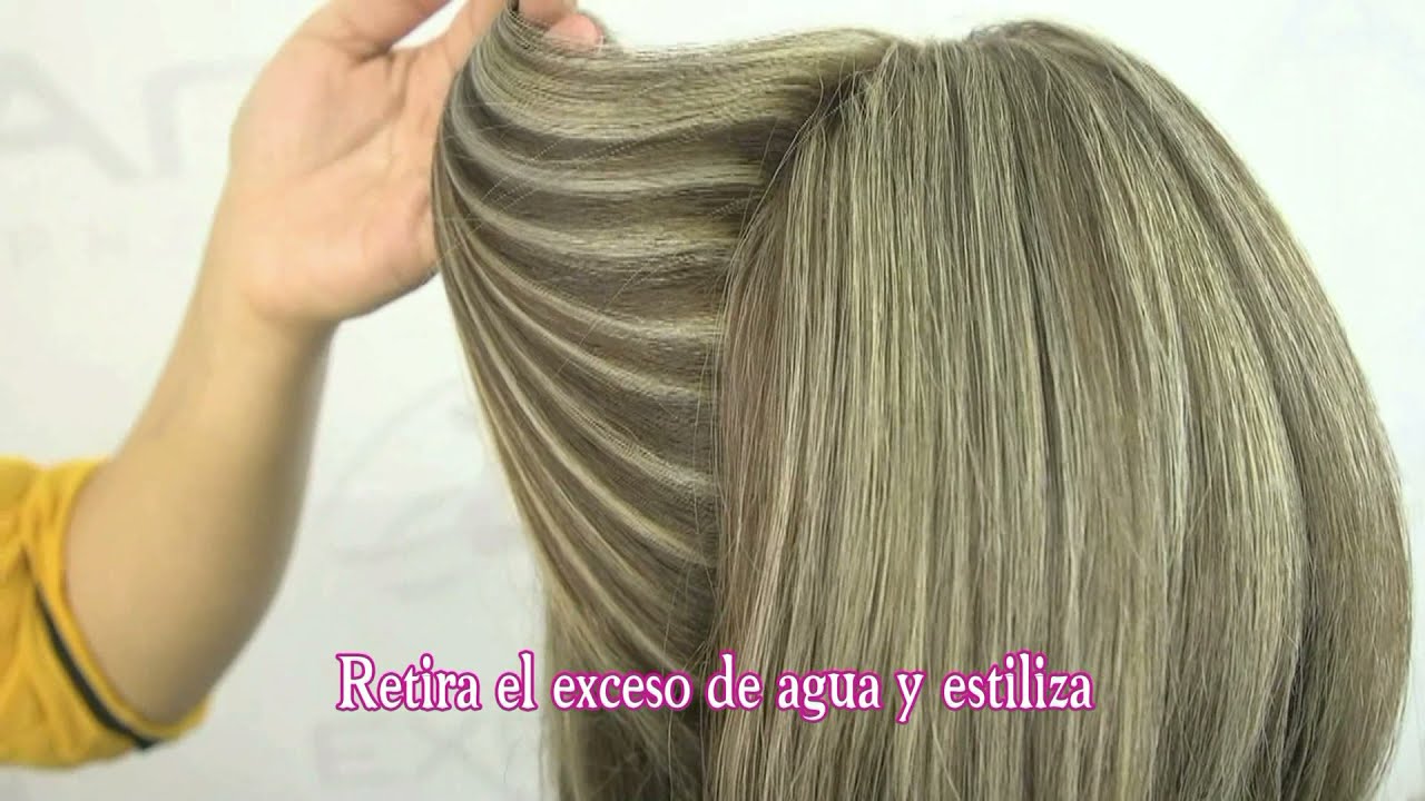 Anven Mechas Diagonales (Paso a Paso)