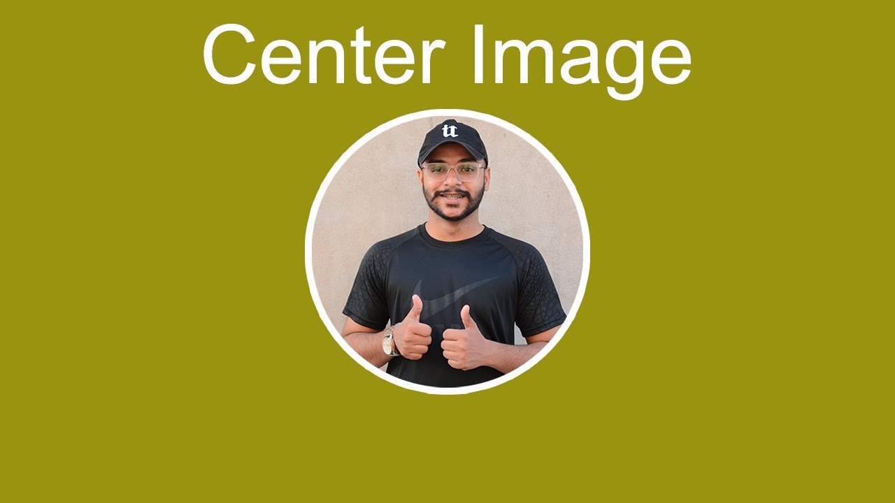 How To Center an Image in HTML CSS