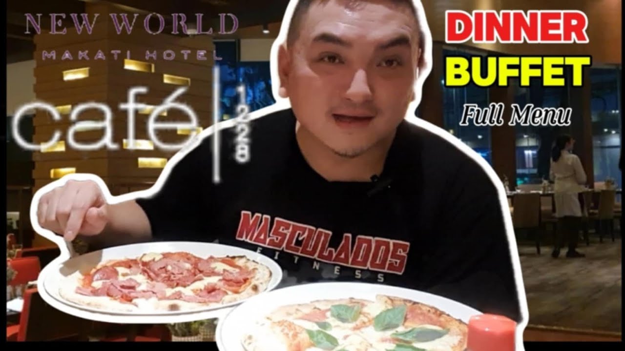 CAFE 1228 I NEW WORLD HOTEL MAKATI I Dinner Buffet Full Menu 2024