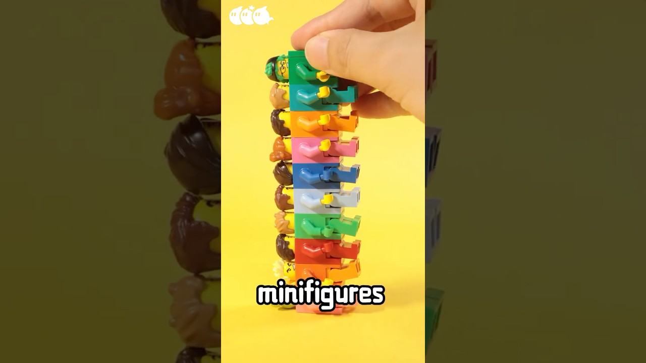 Все способы хранения минифигурок LEGO#lego #legominifigures #minifigures