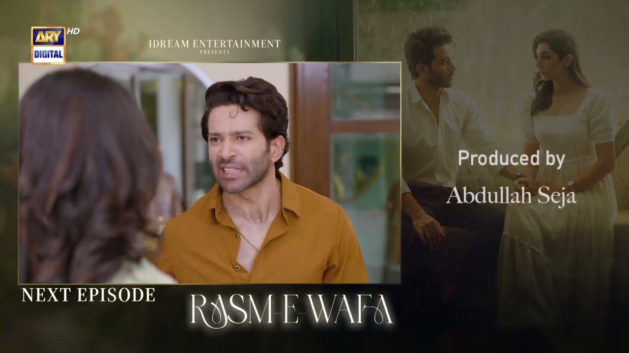 Rasm e Wafa Episode 57 | Teaser | Hina Chaudhary | Arslan Khan | ARY Digital
