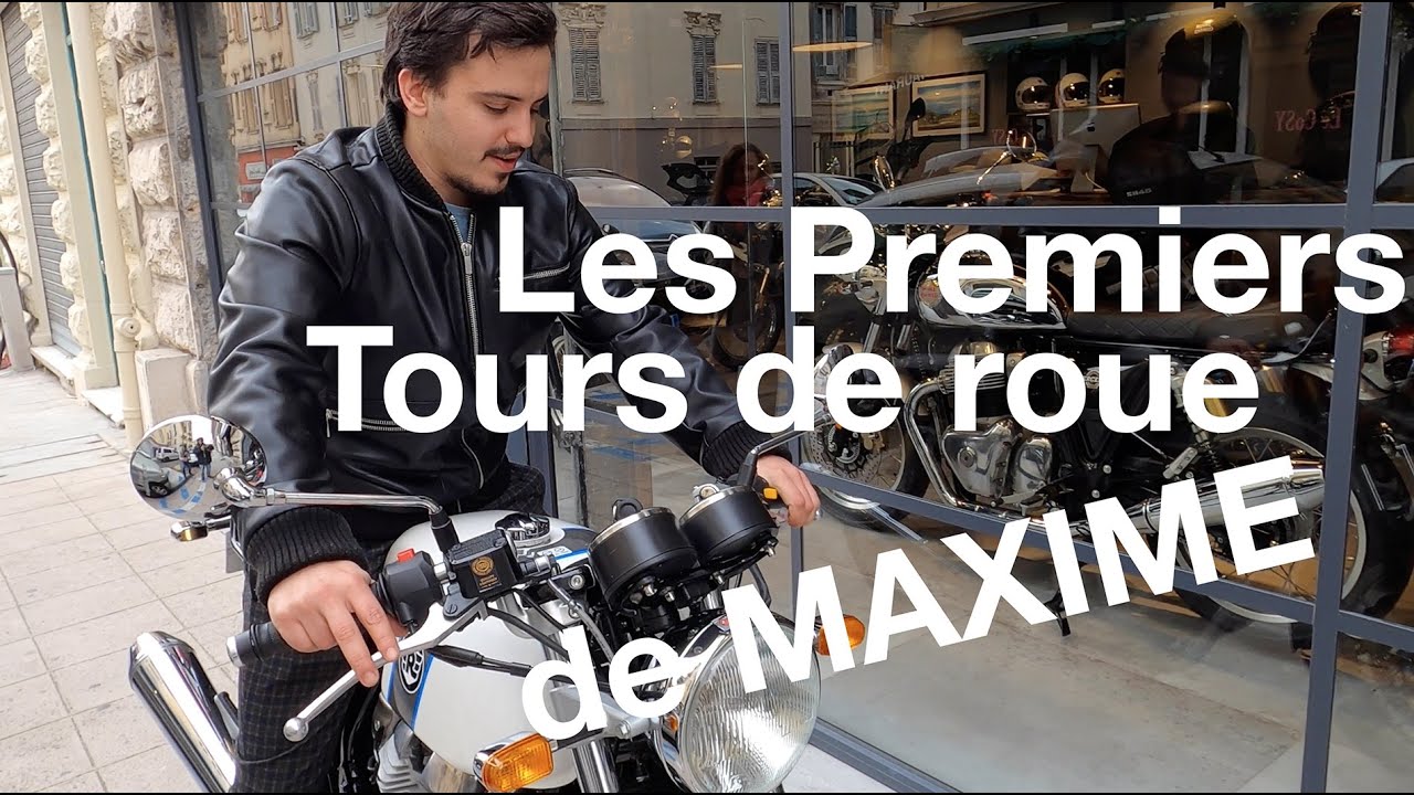 Royal Enfield - 650 Continental GT - Les premiers tours de roue de Maxime