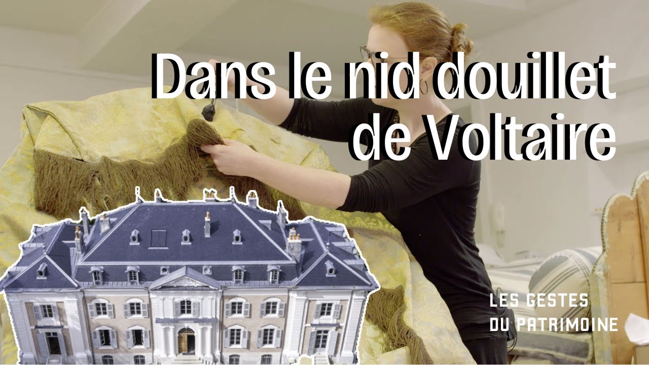 La restauration des tissus du château de Voltaire