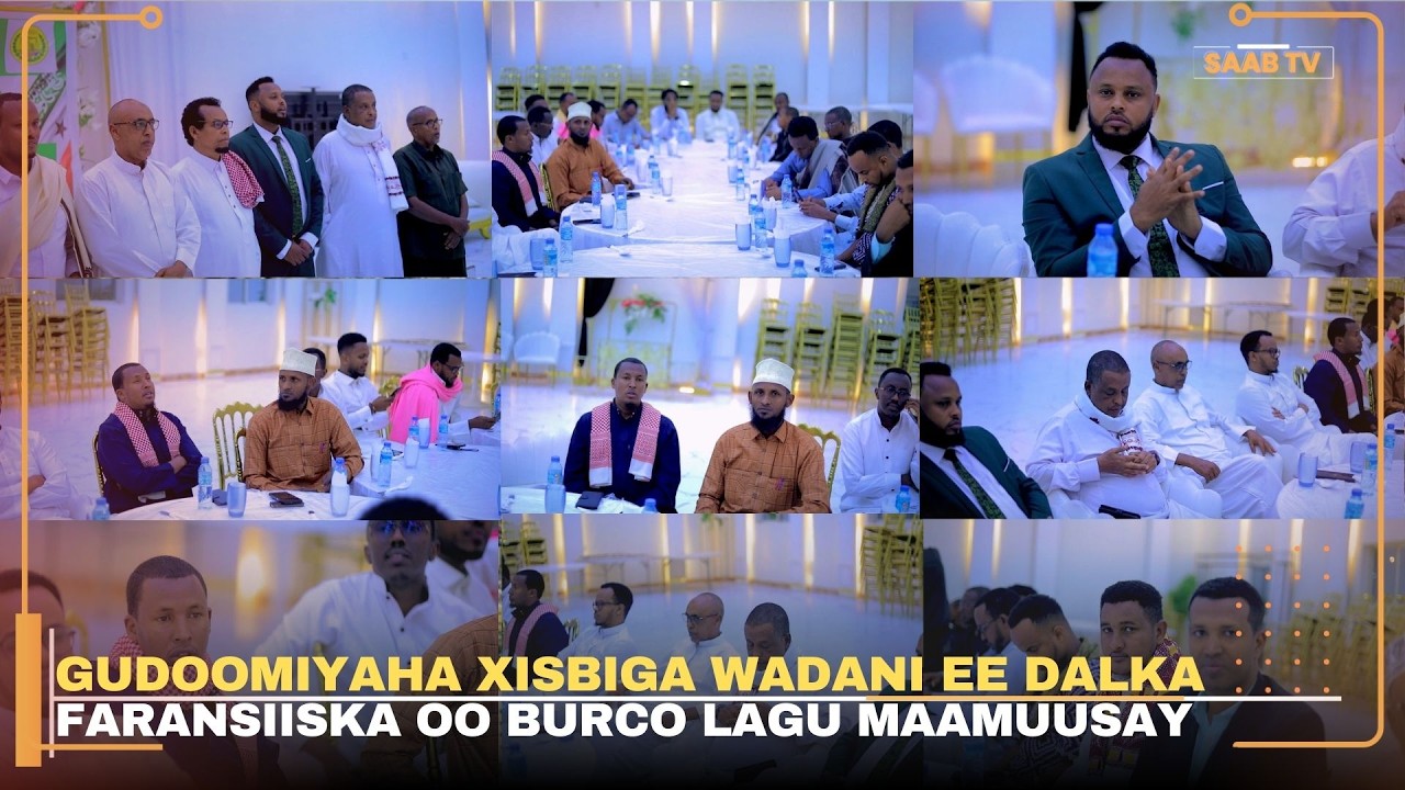 Gudoomiyaha Xisbiga Wadani ee dalka Faransiiska oo Burco lagu soo dhaweeyay