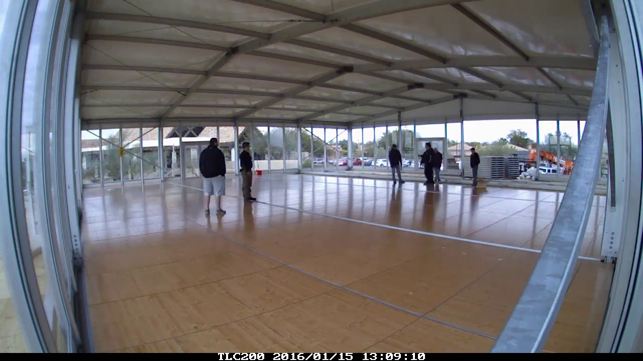 Tent Flooring Installation