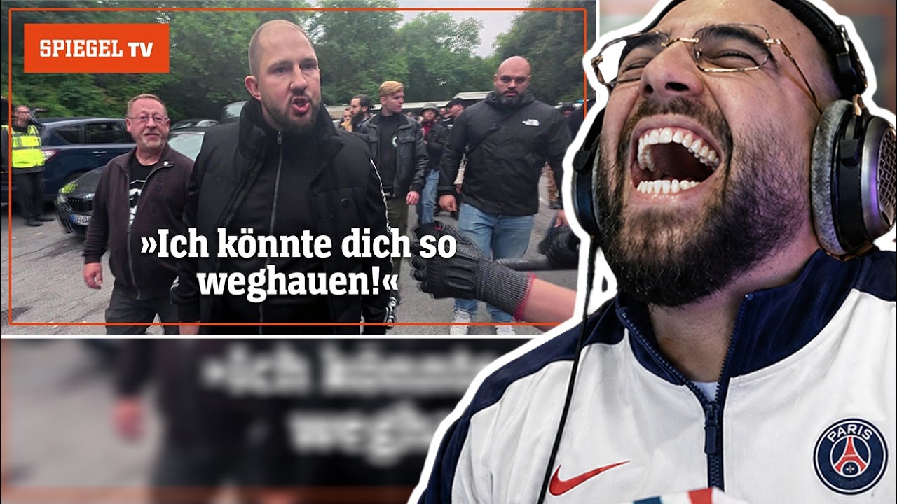 IMMER WIEDER AM&Uuml;SANT ANZUSEHEN! 😬🤣 MertAbi reagiert auf Neonazis im Angriffsmodus (Spiegel TV)