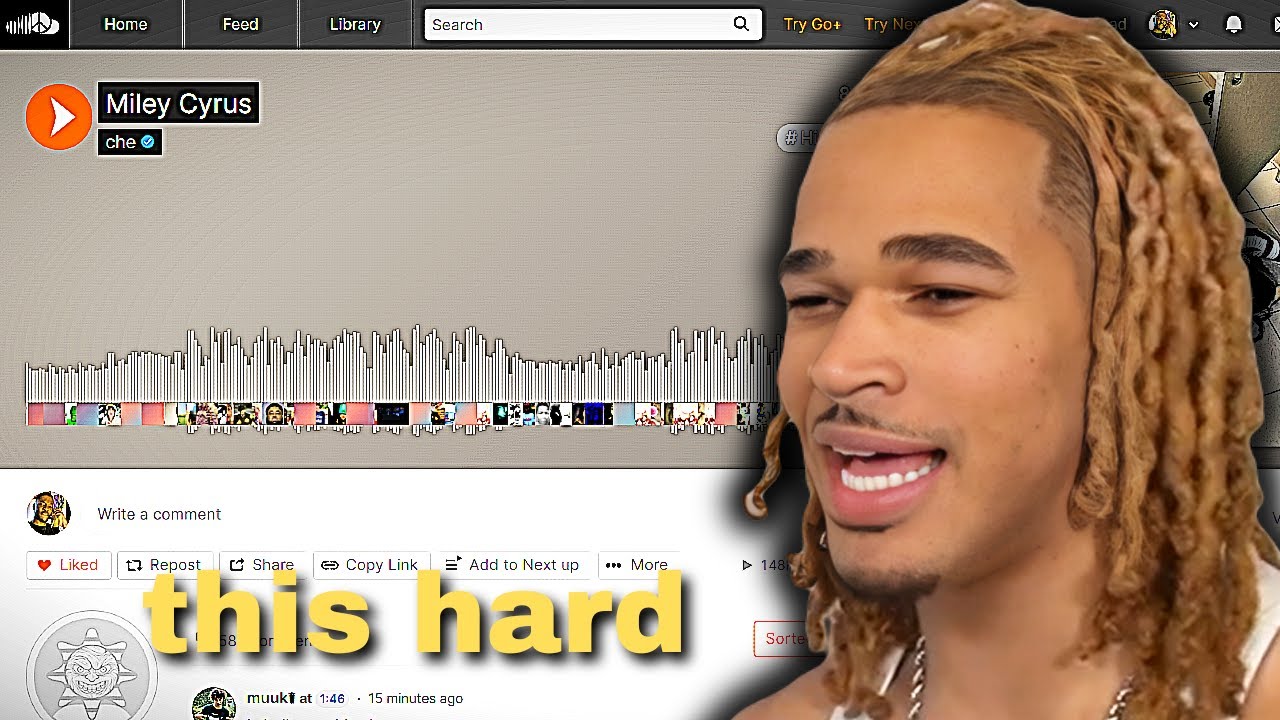Plaqueboymax reacts to Che - Miley Cyrus