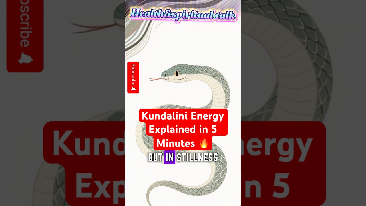 Kundalini Energy Explained in 5 Minutes 🔥 | Simple Visual Guide to Awakening