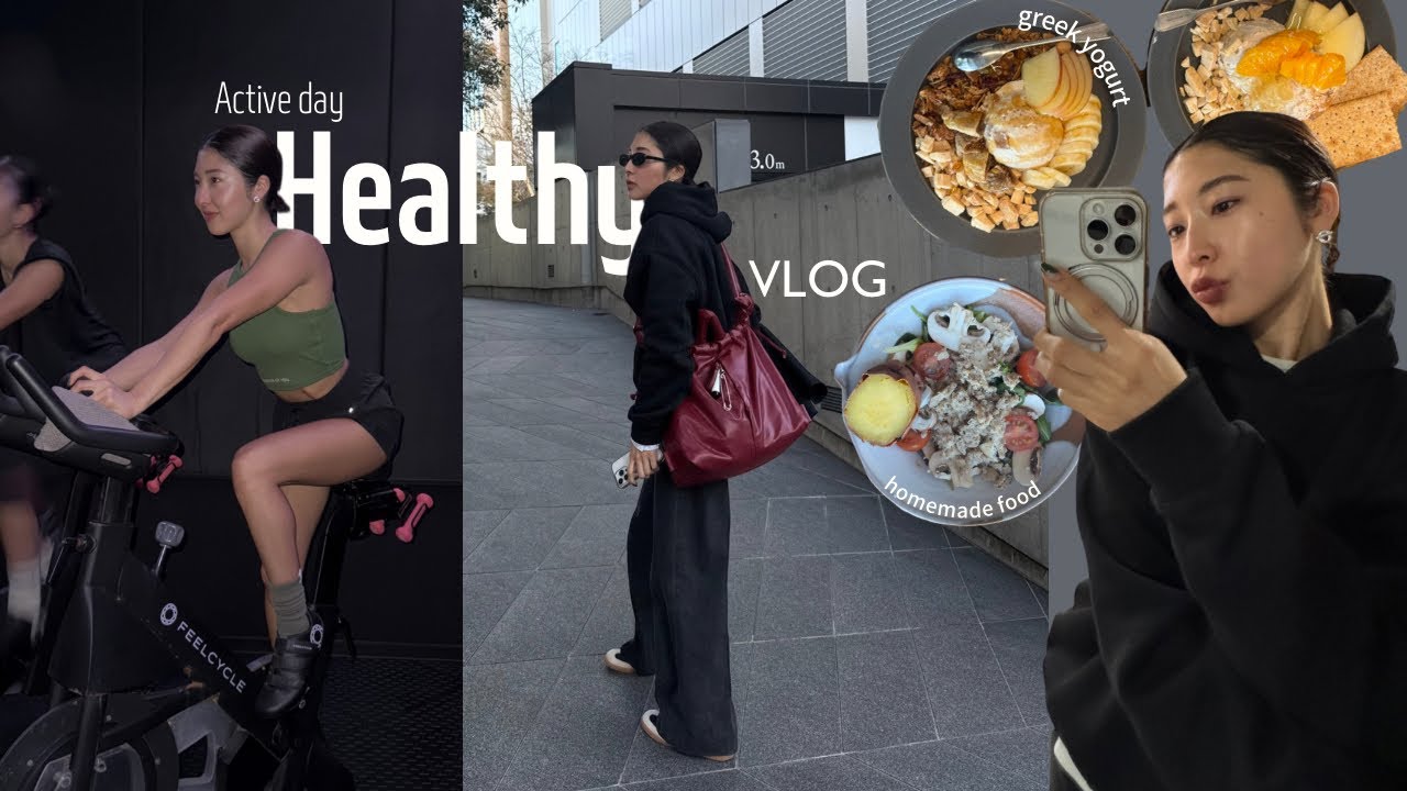憧れのhealthyアクティブ女子を目指して頑張ってみた1日vlog