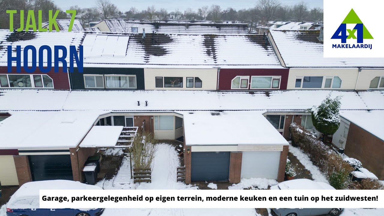 Woning met garage | Tjalk 7 | Woningaanbod Hoorn | 4x1 Makelaardij