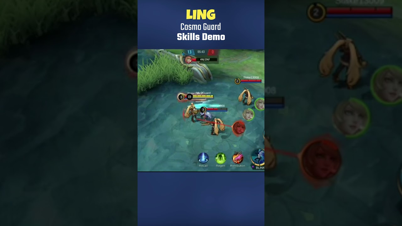 Ling Cosmo Guard Skills Demo #Shorts