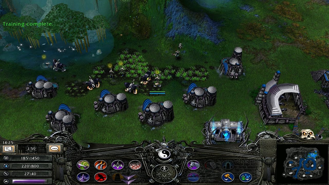 Magical power of Lotus Battle Realms Zen Edition