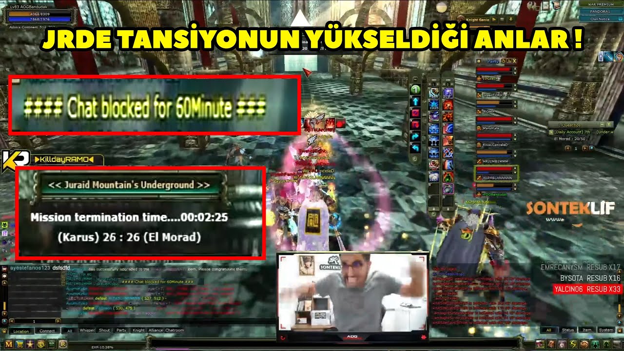 AOGofficial - Sakin Başlayan JRde Nabız Bir anda Yükseliyor :D ! Knight Online