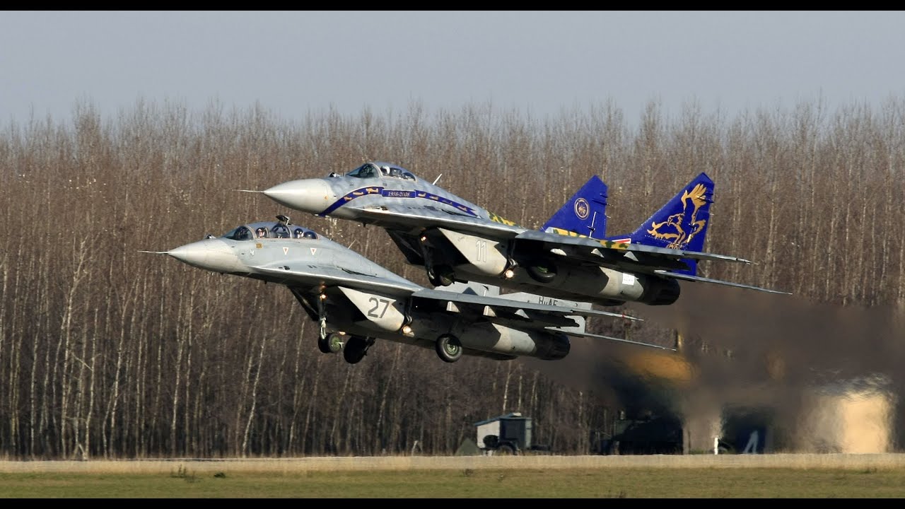 MiG-29 - Felsz&aacute;ll&aacute;s