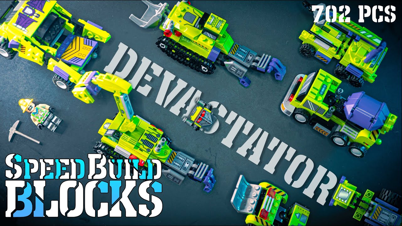 Unofficial Lego Devastator | Speed Build | Lego Beat Building