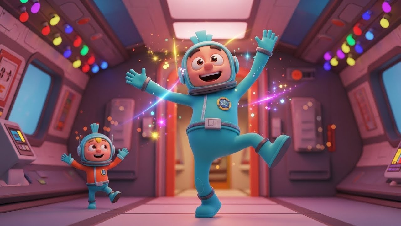 Entre Nosotros: Un Compañero de Tripulación AV1 | Canciones Infantiles y Rimas para Niños