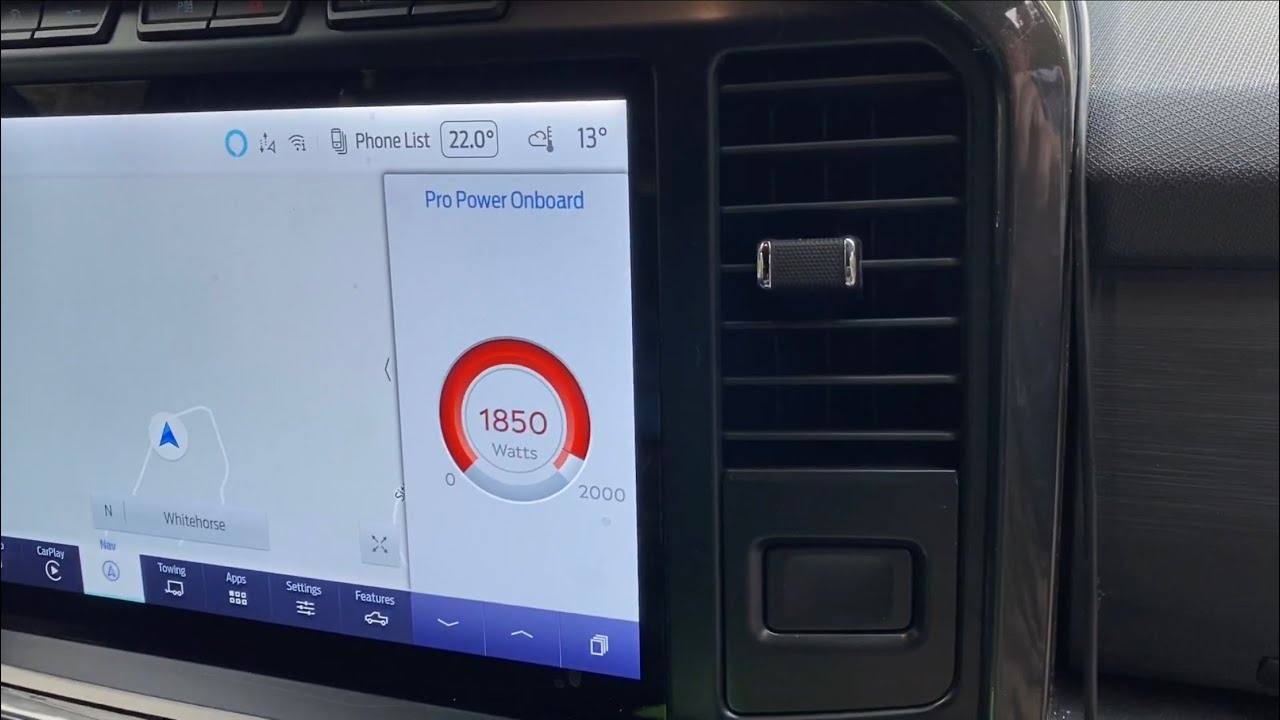 F150 2022 Pro power on board 2KW Inverter system. Pt2