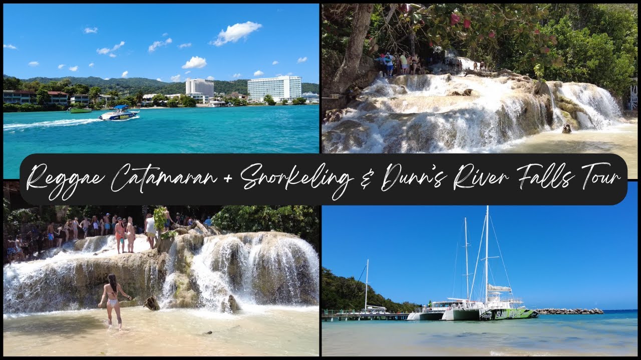 Reggae Catamaran + Snorkeling & Dunn’s River Falls Tour | Island Routes Jamaica