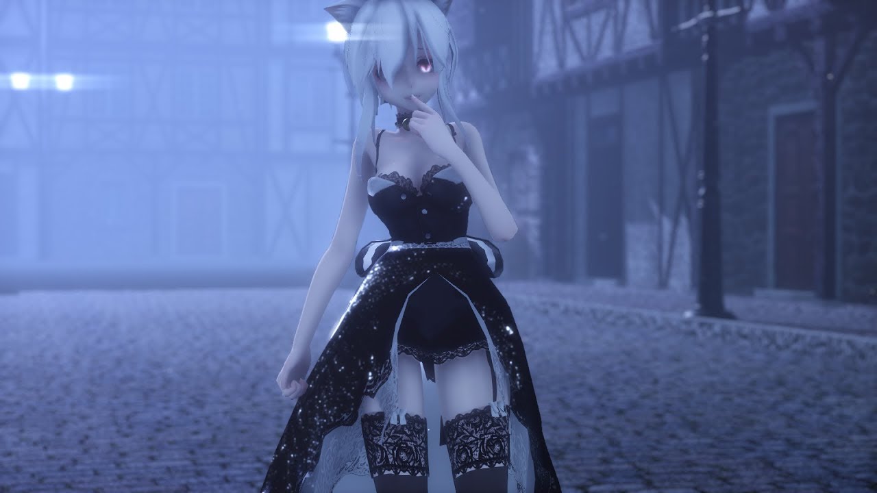 【MMD】「Paranoia/偏執狂」《TDA Haku Bridal》